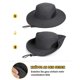 thumbnail image 5 of EINSKEY Sun Hat for Men and Women UV Protection Summer Hat Garden Hat Foldable Safari Sun Protection Hat Waterproof Outdoor Hiking Hat Fishing Hat 26s, 5 of 5