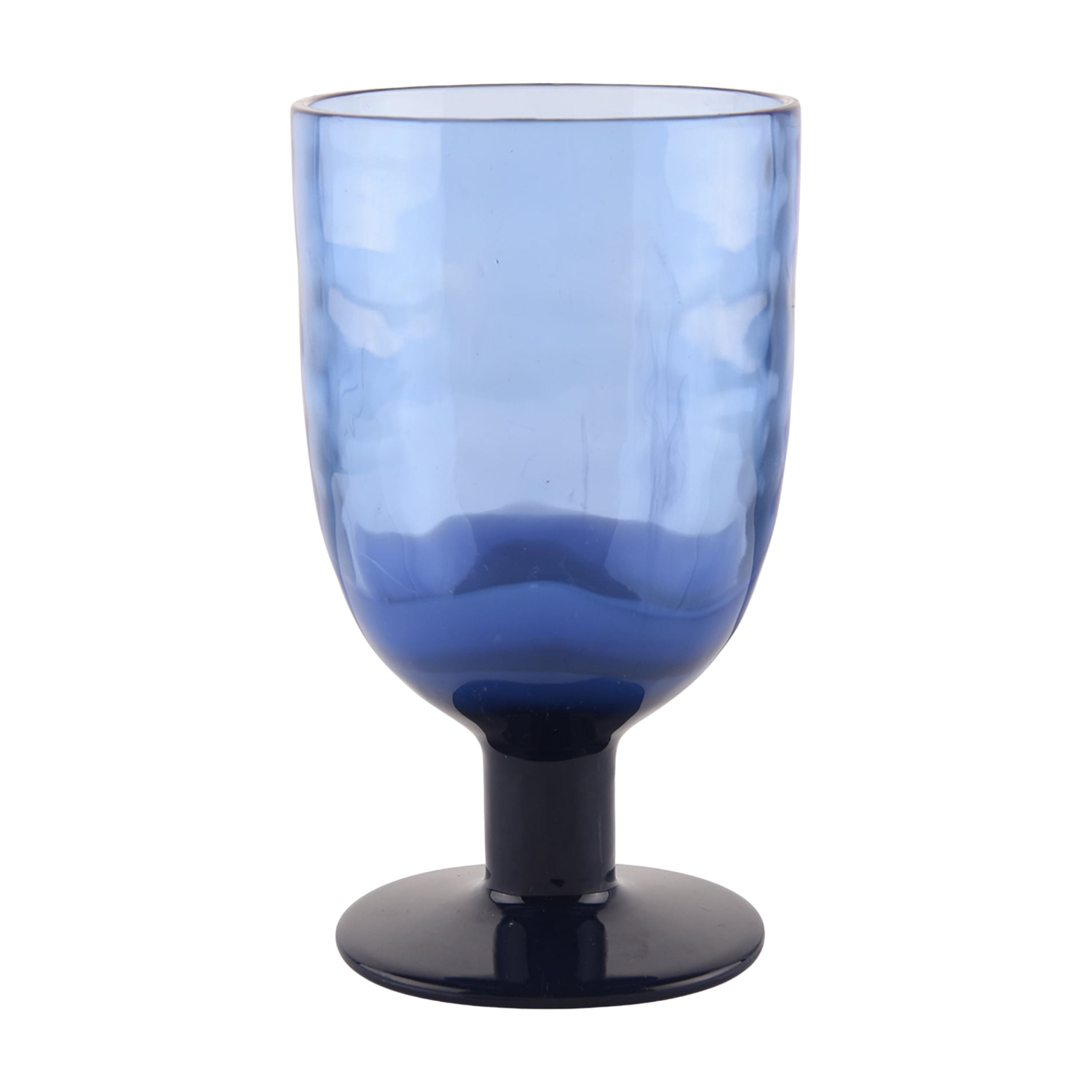 Beautiful 4-Piece 16-Ounce Acrylic Goblet Wine Colorblock Set, Multi-Color by Drew Barrymore
