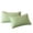 C-Green, variant on Steadline Set of 2 Brushed Microfiber Pillowcases with Envelope Closure - Soft Shrink Resistant Pillow Covers for Twin Size Bed