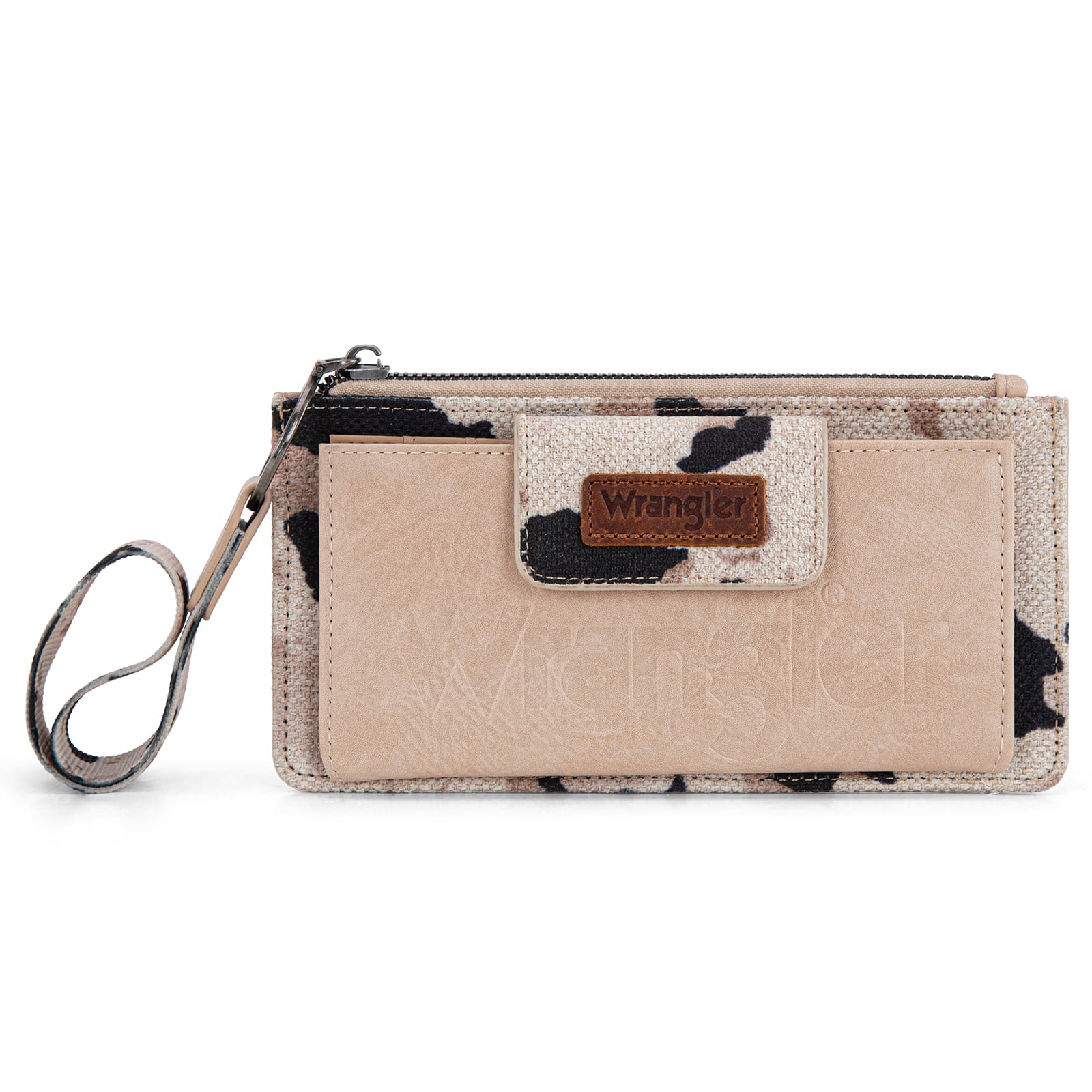 Wrangler Purses for Women Western Clutch Purse Rfid Wallet Womens, Tan