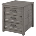 thumbnail image 4 of Home Square 4-Piece Set with Queen Bed & 2 Nightstands & Dresser in Gray, 4 of 4