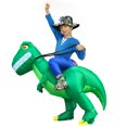 thumbnail image 2 of Diconna Costume Gonflable Dinosaure Halloween, Polyester Imperméable Fantaisie, 2 of 6