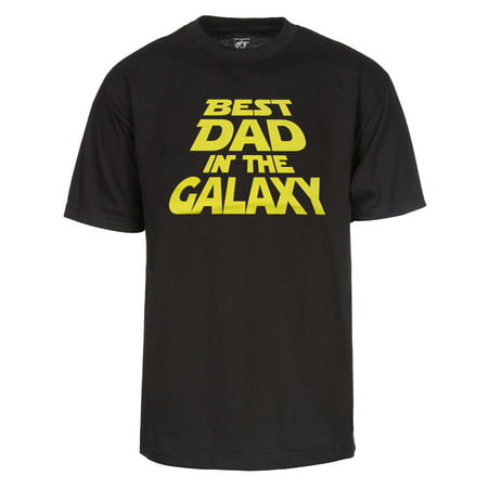 Mens Best Dad in the Galaxy T-Shirt (Best Gravity Bong Design)