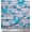 Light Steel Blue, variant on Soimoi Blue Cotton Voile Fabric Cock & Stripe Decor Fabric Printed Yard 42 Inch Wide