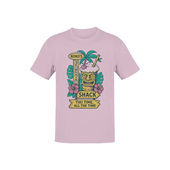 Koko's Froth Shack Tiki Design Men's T-shirt
