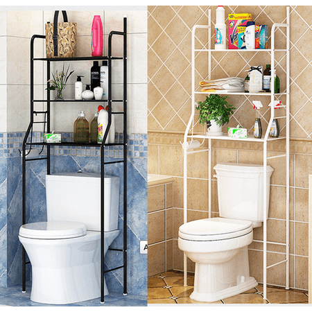 Yosoo Bathroom E Saver 3 Tier Iron Toilet Towel Storage Rack Yosoo Bathroom E Saver 3 Tier Iron Toilet Towel Storage Rack Holder Over The Shelf Organizer 22 X 10 60 Inch