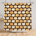 thumbnail image 4 of Tchckioa 47x72 Inch Autumn Harvest Shower Curtain for Bathroom Decor,Waterproof Hooks Bath Curtain, 4 of 6