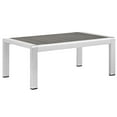 thumbnail image 7 of Modern Contemporary Urban Design Outdoor Patio Balcony Five PCS Sectional Sofa Set, Grey Gray, Aluminum, 7 of 7