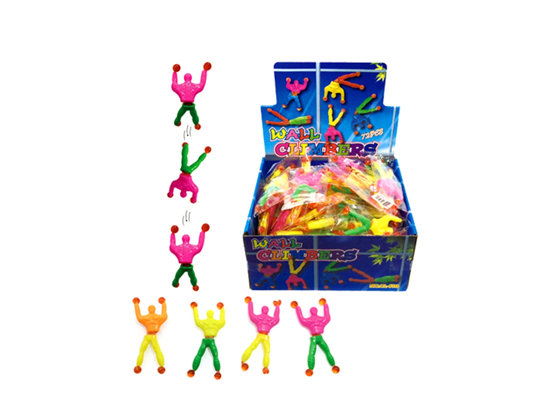 sticky wall climbing toys