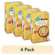 (4 pack) Great Value Lemon Creme Instant Oatmeal, 1.41 oz, 8 Count