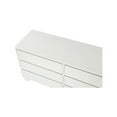 thumbnail image 5 of Meridian Furniture Kent Cream Solid Ash Wood Dresser, 5 of 11