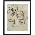 thumbnail image 2 of Art.com Untitled (God - Law) Giclee Print by Jean-Michel Basquiat, Black Frame Wall Art, 17" x 21", 2 of 5