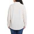thumbnail image 3 of Cuteduck Women's Plus Size Waffle Knit Tops Henley Long Sleeve Fall Casual Shirts 1X-5X, 3 of 10