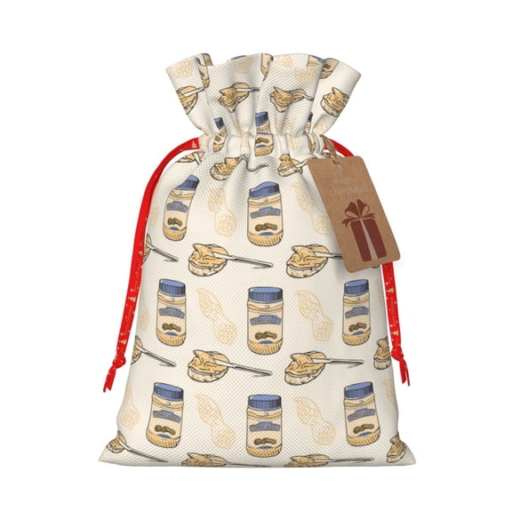 Kdxio Peanuts Christmas Gift Bags, Birthday gift bags Xmas Presents Bags Holiday Gift Bags for Christmas Gifts, Weddings and Birthday-Medium