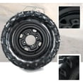 thumbnail image 5 of Telyswee 2 Pack 25x10-12 ATV Tires 6 Ply All-Terrain Tire with 12" Rim, 4 Lug Hole, PCD 4x156mm, 4+3 Offset for ATV UTV Trail Off-Road Mud Sand Terrain, 5 of 8