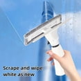 thumbnail image 2 of OIUR Glass Wiper Color Block Design 3-in-1 Spraying Cleaning Wiping Tool Ergonomic Handle Spray Window Cleaner, 2 of 7