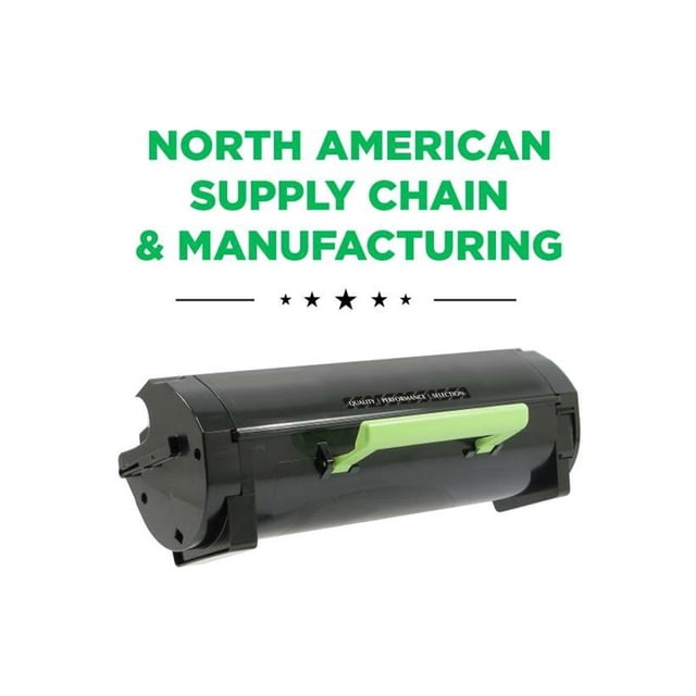 Clover Imaging Group - Rendement Élevé - Noir - compatible - Remanufacturé - Cartouche de toner (alternative pour : Lexmark 51B0XA0, Lexmark 51B1X00) - pour Lexmark MS517dn, MS617dn, MX517de, MX617de