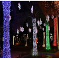 thumbnail image 3 of Cadena de luces Carnaval Boda Iluminación de jardín interior al aire libre, Luces LED para árboles de cuento de hadas Luces festivas para árboles Decoración navideña, Verde, 10 m 100 LED, 3 of 5