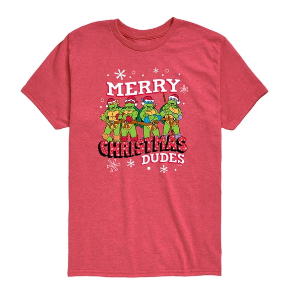 Teenage Mutant Ninja Turtles - Merry Christmas Dude - Toddler Boys Short Sleeve Graphic T-Shirt