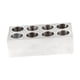thumbnail image 1 of Soporte para utensilios de cocina, organizador de cubiertos, Base antideslizante, soporte para cubiertos, estante de almacenamiento de vajilla para 8 cuadrícula, 1 of 8