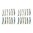 thumbnail image 1 of 24Pcs Rosetón de Guitarra de Sonido Concha de Abulón Inlay Tiras Curvadas Incrustadas Incrustación, 1 of 5