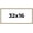 Liscio Argeto, variant on 32x16 Frame Silver Real Wood Picture Frame Width 0.75 inches | Interior Frame Depth 0.5 inches |