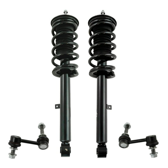Front Strut & Spring Assemblies with Sway Bar End Links Kit for IS250 IS350 SCA34834 Fits select: 2009-2013 LEXUS IS
