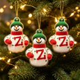 thumbnail image 6 of PLPPYFS Letter Ornaments for Christmas Tree Decoration - Personalized Hanging Pendant Xmas Alphabet for Christmas Initial Ornament 2026, DIY Craft Ornaments, Christmas Gifts for Family Friends, 6 of 7
