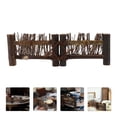 thumbnail image 1 of Minkissy Bamboo Fence Small Screen Home Decor for Friends Purple 1PC, 1 of 5