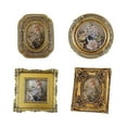 thumbnail image 2 of Picture Frame Embossed Living Room Photo Gallery Antique Baroque Frame Wedding Bedroom Baroque Photo Frame Rounded Rectangle, 2 of 9