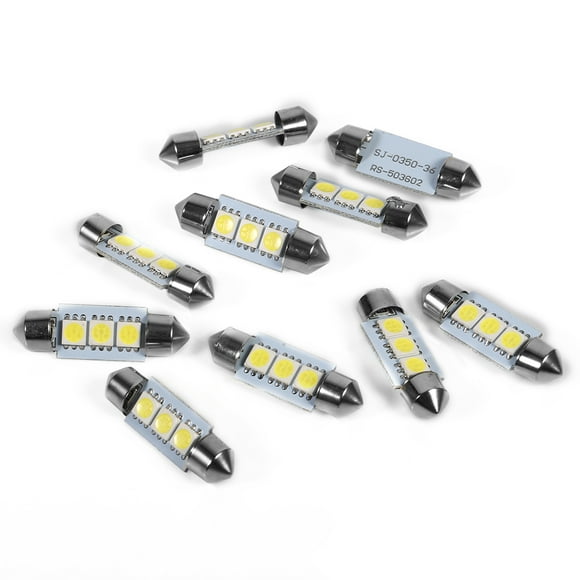 Interior Lamp, 3 LED Car LED Light Bulbs Practical DC 12V for Auto