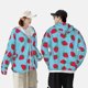 thumbnail image 4 of Fotbe Strawberries Chaqueta con Protección Solar UPF 50+ para Hombre y Mujer, Camisa con Capucha y Bolsillos-Small, 4 of 7