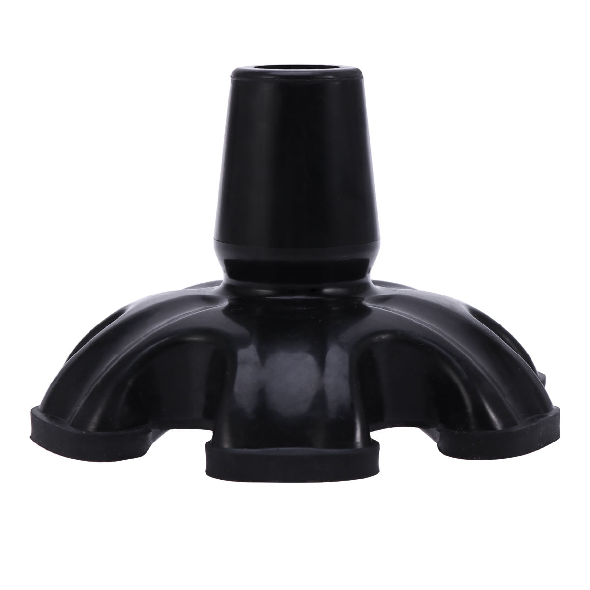 Walking Cane Tips Quad Cane Tips with 6 Support Feets,Rubber Foot for Cane,Replacement Feet for