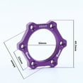 thumbnail image 5 of 44/48mm Disc Brake Flange Adapter Bicycle 6 Bolts Hole Mountain Bike Lock Nut, 5 of 11