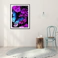 thumbnail image 3 of Cuadros Decorativos DIY diamante pintura mariposas completo cuadrado taladro arte hogar imagen (W1128) Wdftyju embutido en tela, 3 of 9