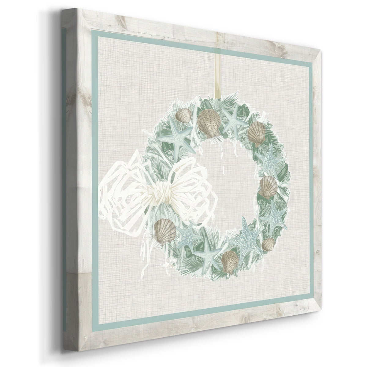 Coastal Christmas I- Gallery Wrapped Canvas