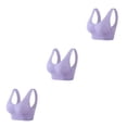 thumbnail image 3 of Minnieouse Sujetador deportivo sexy y de apoyo para mujeres que van al gimnasio, sujetadores inalámbricos, sujetador cómodo para mujeres, Type1 NO1, 3 of 5