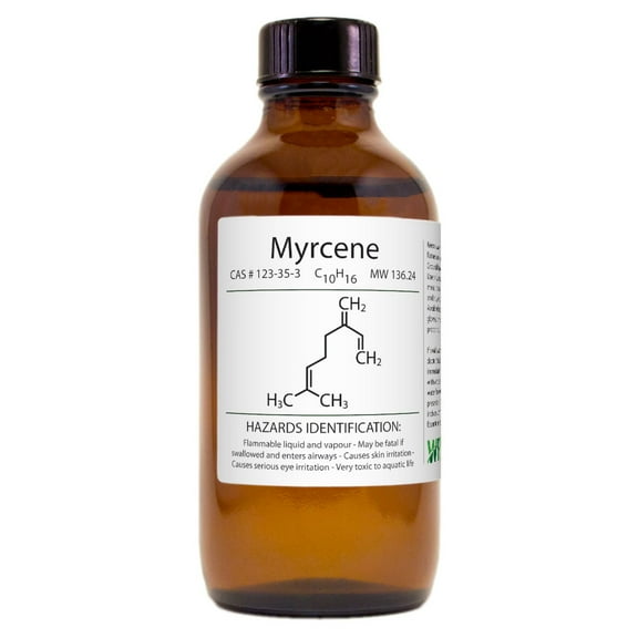 Myrcene - 4 fl oz - Amber Glass Bottle w/ Cap - GreenHealth