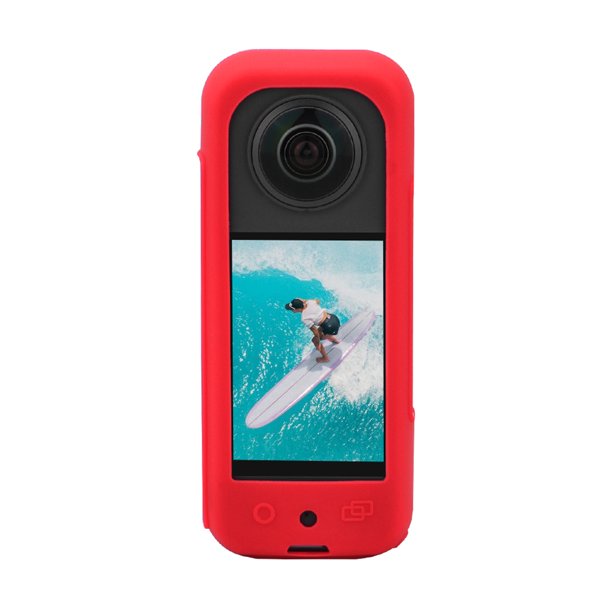 Carcasa Carcasa Cuerpo flexible Cubierta Protector de lente Accesorio para Insta360 X3