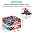 thumbnail image 5 of Easter Travel Portable Square Jewelry Stand, Earring Organizer, Ring Storage, Necklace Holder, Bracelet Stand - Suitable for Girls and Women, Travel Organizer Jewelry Boxes, 5 of 6