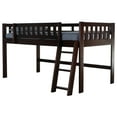 thumbnail image 5 of OS Home & Office Model 82904-1 Espresso Twin Low Loft Bed, 5 of 7