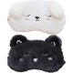 thumbnail image 1 of BRIGHTFUFU antifaces para dormir con dibujos de animales, adorables antifaces de peluche para dormir., 1 of 7