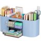 thumbnail image 1 of Organizador de escritorio Marbrasse con 3 cajones y 7 compartimentos azul, 1 of 7