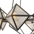 thumbnail image 5 of Kuzco Lighting Ch332830 Cairo 6 Light 30" Wide Chandelier - Urban Bronze / Clear Ribbed, 5 of 5