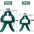 thumbnail image 2 of 60 Pieces Plant Clips For Fixing Tomatoes, Roses, Cucumbers And Other Climbing Plants 2 Sizes Reusable Plant Clips (30 Large Clips And 30 Small Clips), 2 of 5