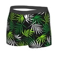 thumbnail image 2 of Disketp Tropical Leaves1 Men'S Boxer Briefs,Soft And Breathable Cotton Underwear With Comfortflex Waistband, 2 of 8