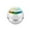 White, variant on FNYOXU Bluetooth Speaker Ball Bluetooth Speaker Mini Portable Outdoor Household Bluetooth Plug-In Card FM Hands-Free Call Function with Colorful Breathing Lamp