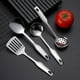 thumbnail image 4 of Set Mini de Utensilios de Cocina en Acero Inoxidable 304 | Cucharón Pulido, Cuchara Ranurada, Volteador | Diseño Compacto que Ahorra Espacio para Cocinas Pequeñas, Estudiantes y Picnics | Resistente, 4 of 4