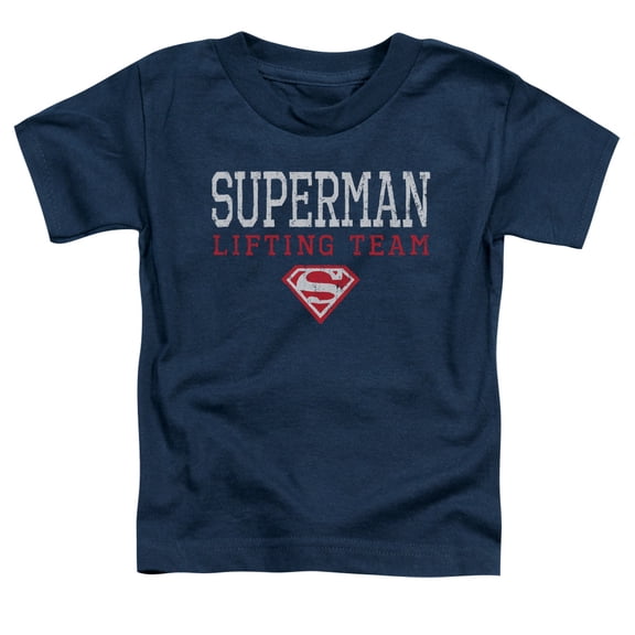 Superman - Lifting Team - Toddler Short Sleeve Shirt - 4T