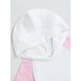 thumbnail image 5 of Wassery Baby Girls Boys Romper 6M 12M 18M 24M Baby Short Sleeve Hooded Newborn Contrast Color Summer Bodysuit Clothes for Girls Boys, 5 of 8